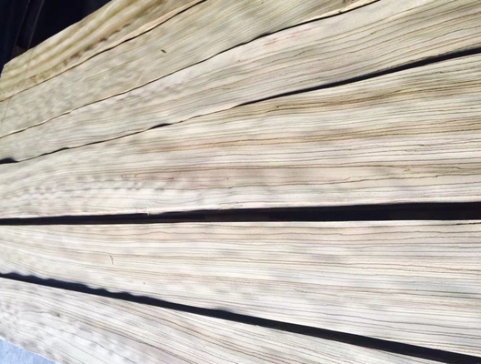 Folhas de Veneer de Madeira Zebrano 0,5m-2m / 2cm-2.44m / 2.45m-3.6m