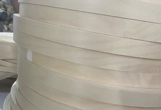 Veneer de banda de bordo de bétula para alta flexibilidade e resistência ao desgaste