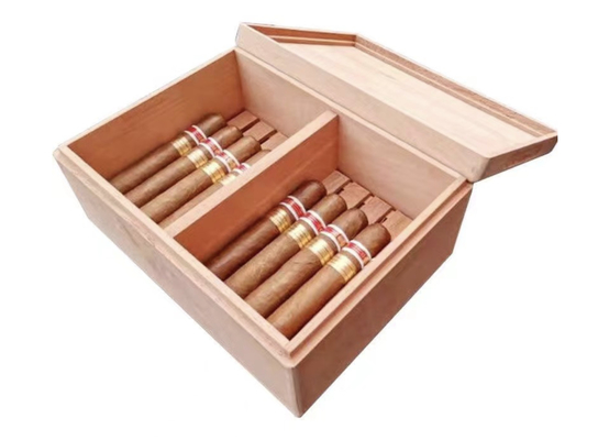 Controle de insetos Caixa de cigarros de madeira de cedro espanhol